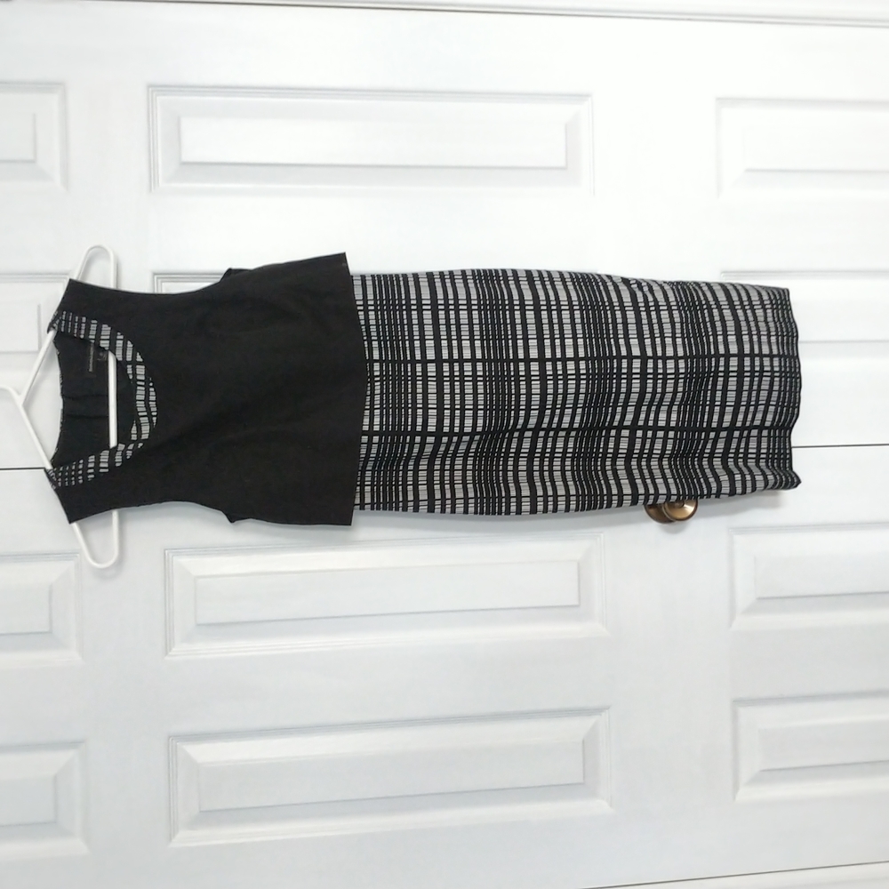 Banana Republic Sheath Dress With Overlay Top